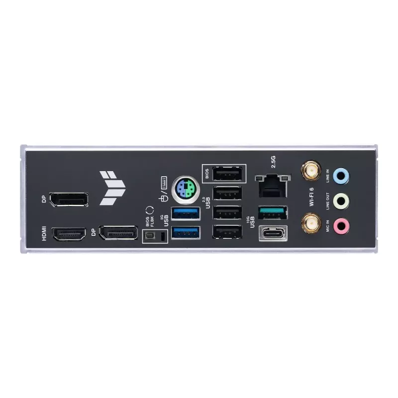 Motininė plokštė ASUS TUF GAMING B650M‑E WIFI, AMD B650, Socket AM5, micro ATX, DDR5, 4x DIMM, 128GB, Wi‑Fi 6, Bluetooth 5.2