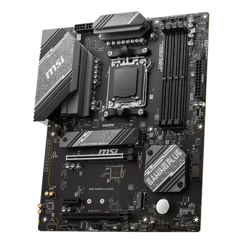 MSI B650 GAMING PLUS WIFI pagrindinė plokštė AMD B650 Lizdas AM5 ATX