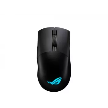 ASUS ROG Keris Wireless AimPoint pelė, žaidimams, dešiniarankė, RF belaidė + Bluetooth + USB Type-C, optinė, 36000 DPI