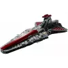 LEGO Star Wars Republic Venator Class Attack Cruiser 75367 — konstravimo rinkinys, 5 374 vnt., 320×1 090×540 mm, 2 minifigūrėlės, amžius 18+