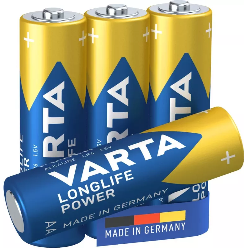 VARTA baterija Longlife Power Mignon AA LR06 1x4