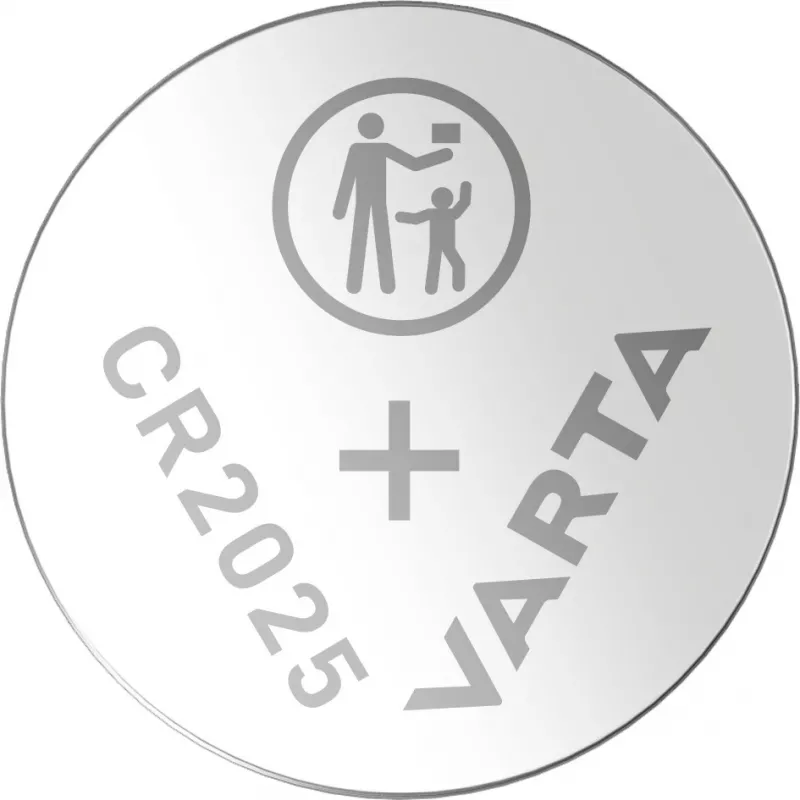 VARTA baterija ličio sagos elementas CR2025 3V 1x2