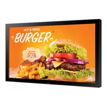 Samsung OH24B Skaitmeninių ženklų plokščiasis ekranas 61 cm (24 colių) LCD Wi-Fi 1500 cd/m² Full HD Juodas Įmontuotas procesorius Tizen 6.5 24/7