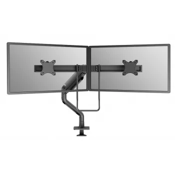 Neomounts DS75S-950BL2 Monitorio laikiklis 17-32 coliai - dujų spyruoklė - viršutinis tvirtinimas - 180° stabdymas