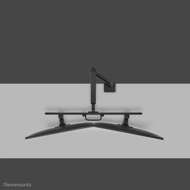 Neomounts DS75S-950BL2 Monitorio laikiklis 17-32 coliai - dujų spyruoklė - viršutinis tvirtinimas - 180° stabdymas