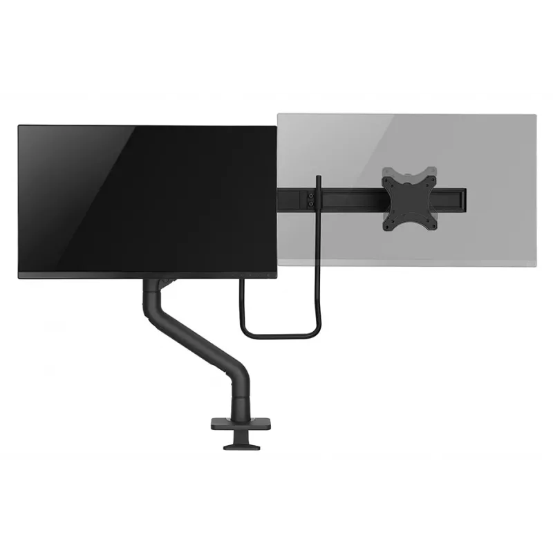 Neomounts DS75S-950BL2 Monitorio laikiklis 17-32 coliai - dujų spyruoklė - viršutinis tvirtinimas - 180° stabdymas