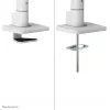 Neomounts DS75S-950WH2 Monitoro laikiklis 17-32 colių - dujinė spyruoklė - tvirtinimas prie stalo - 180° stabdymo mechanizmas