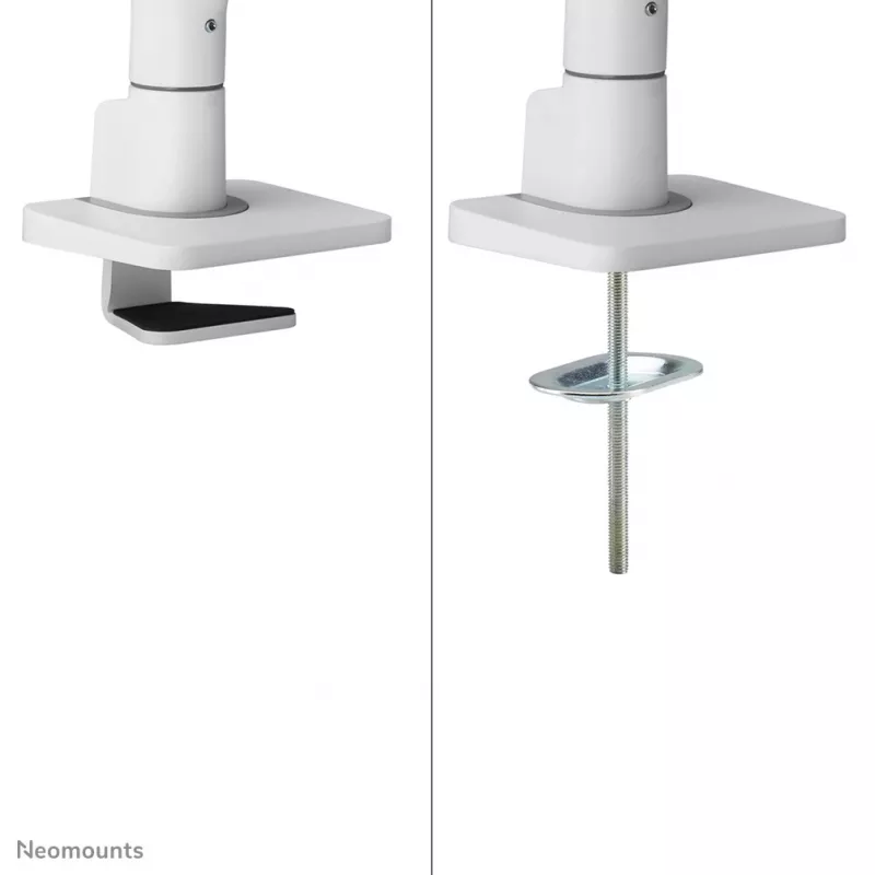 Neomounts DS75S-950WH2 Monitoro laikiklis 17-32 colių - dujinė spyruoklė - tvirtinimas prie stalo - 180° stabdymo mechanizmas