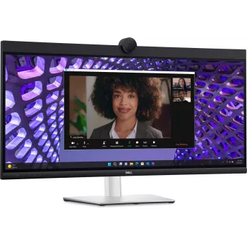 DELL P Series P3424WEB kompiuterio monitorius 86,7 cm (34,1 colio) 3440 x 1440 pikselių 4K Ultra HD LCD juodas