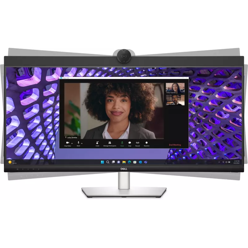 DELL P Series P3424WEB kompiuterio monitorius 86,7 cm (34,1 colio) 3440 x 1440 pikselių 4K Ultra HD LCD juodas