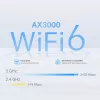 TP-Link 4G+ AX3000 viso namo „Mesh“ „WiFi 6“ tinklų sietuvas, baltas, vidinė, tinklinis maršrutizatorius, ≤20 dBm (2,4 GHz); ≤23 dBm (5 GHz), dviejų juostų (2,4 GHz / 5 GHz), Wi-Fi 6 (802.11ax)