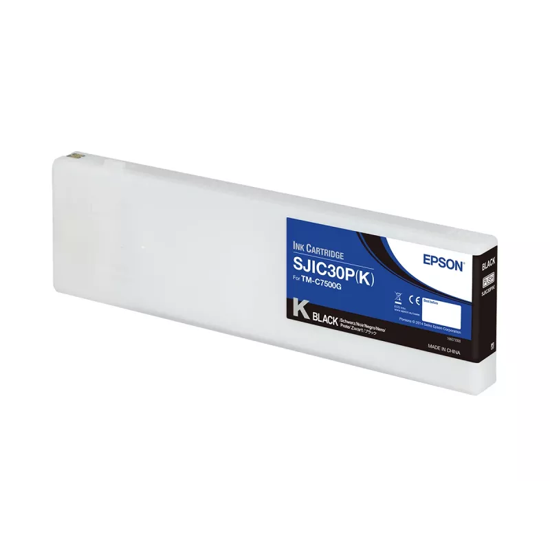 Epson SJIC30P(K): Rašalo kasetė, skirta ColorWorks C7500G (juoda)