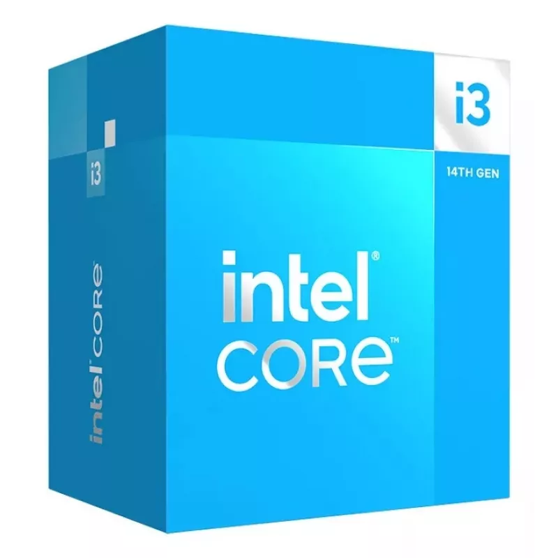 INTEL Core i3 procesorius I3-14100 3,5 GHz 12 MB išmanioji spartinančioji atmintinė