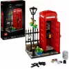 Konstruktorius LEGO raudona Londono telefono būdelė 21347 – modulinis kolekcinis rinkinys, 1460 dalių, 18+