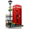 Konstruktorius LEGO raudona Londono telefono būdelė 21347 – modulinis kolekcinis rinkinys, 1460 dalių, 18+