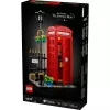 Konstruktorius LEGO raudona Londono telefono būdelė 21347 – modulinis kolekcinis rinkinys, 1460 dalių, 18+