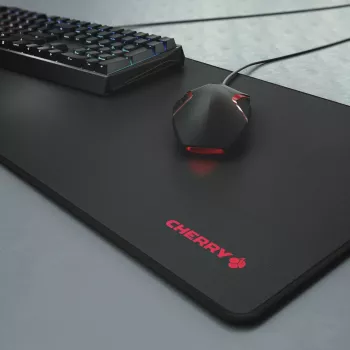 CHERRY MP 2000 Žaidimų pelės kilimėlis Juodas