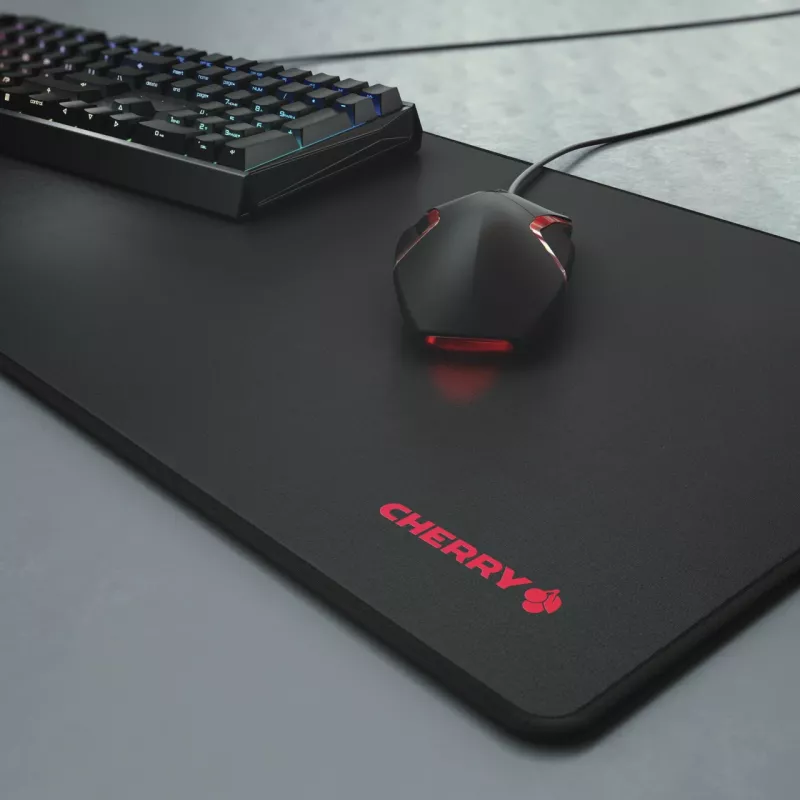 CHERRY MP 2000 Žaidimų pelės kilimėlis Juodas