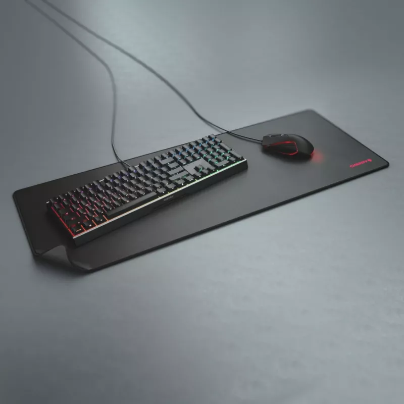 CHERRY MP 2000 Žaidimų pelės kilimėlis Juodas