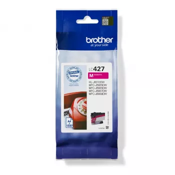 Brother LC-427M rašalo kasetė 1 vnt. Originali standartinės išeigos Purpurinė