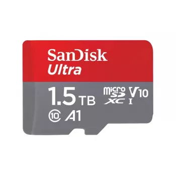 WESTERN DIGITAL SanDisk Ultra micro SDXC 1.5TB + SD adapteris 150 MB/s A1 UHS-I