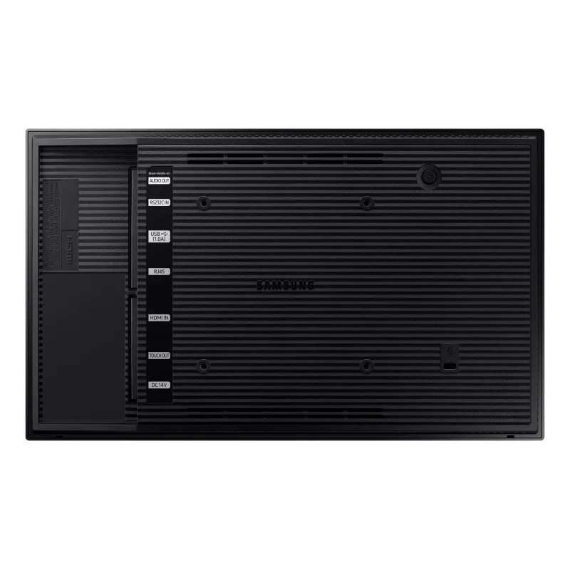 Samsung QB13R-TM Interaktyvus plokščias skydas 33 cm (13 colių) LED Wi-Fi 500 cd/m² Full HD juodas jutiklinis ekranas integruotas procesorius Tizen 4.0 16/7