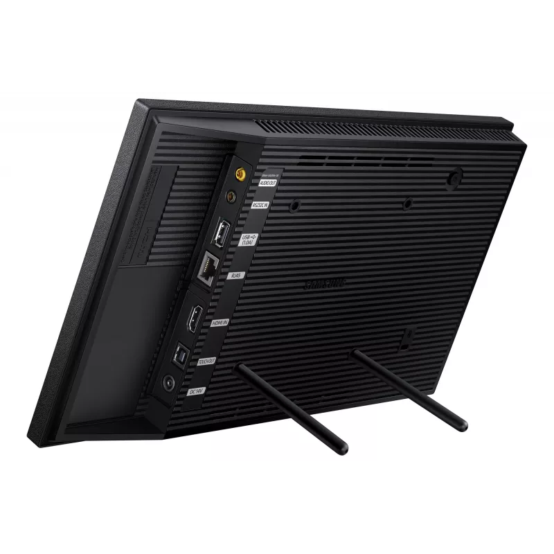 Samsung QB13R-TM Interaktyvus plokščias skydas 33 cm (13 colių) LED Wi-Fi 500 cd/m² Full HD juodas jutiklinis ekranas integruotas procesorius Tizen 4.0 16/7