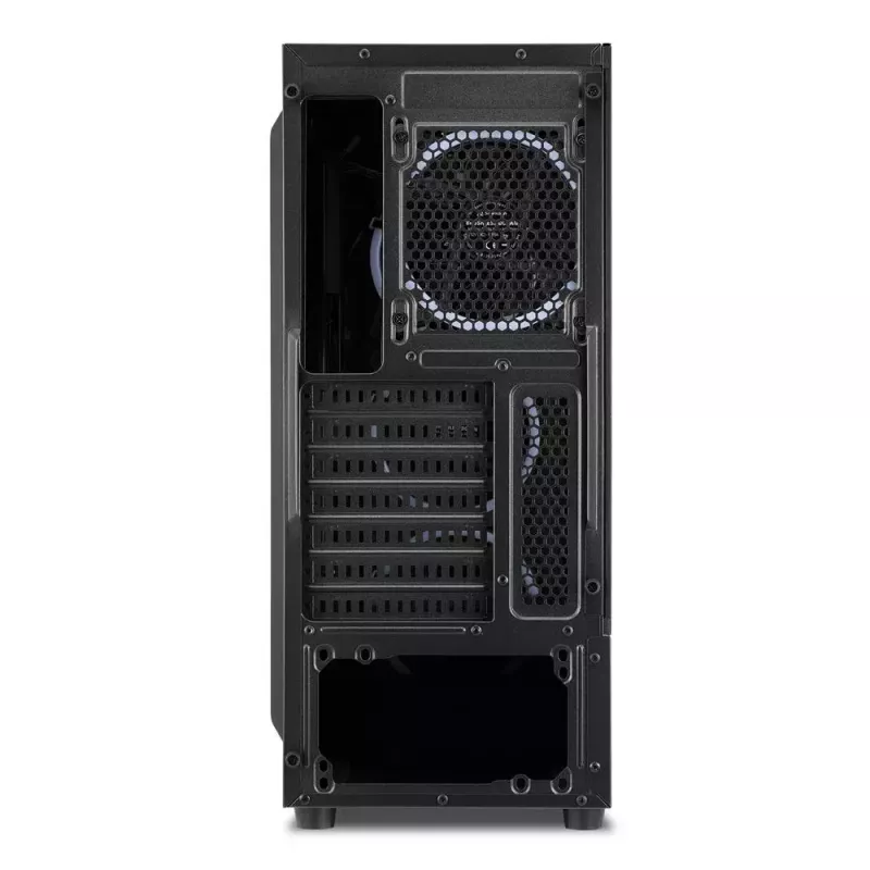 Kompiuterio korpusas Sharkoon TK5M RGB ATX stalinių kompiuterių juodas