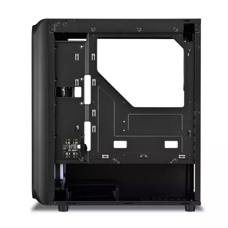 Kompiuterio korpusas Sharkoon TK5M RGB ATX stalinių kompiuterių juodas