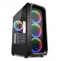Kompiuterio korpusas Sharkoon TK5M RGB ATX stalinių kompiuterių juodas