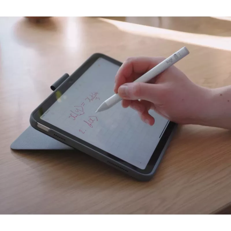LOGITECH Crayon skaitmeninis pieštukas USB-C, sidabrinis