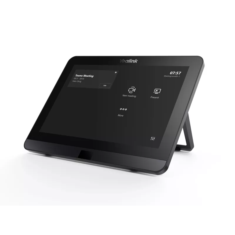 Yealink MTouch E2, Yealink, juoda, pilka, 20,3 cm (8 colių), 1280 x 800 pikselių, 202 mm, 151 mm