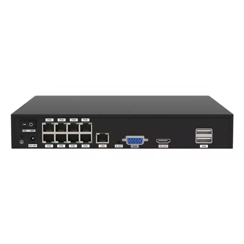 Foscam FN9108E-B4-2T vaizdo stebėjimo rinkinys, laidinis, 8 kanalai, HDD 2 TB