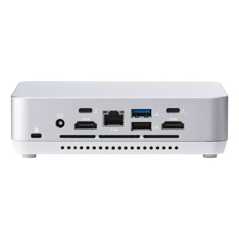 ASUS RNUC14RVSU7089A2I UCFF Sidabrinė 155H