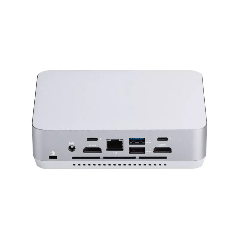 Mini PC barebone ASUS NUC 14 Pro+ RNUC14RVSU900000I UCFF sidabrinis 185H DDR5 96GB