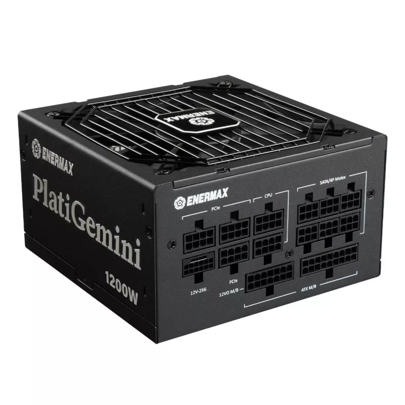 ENERMAX maitinimo šaltinis Platigemini 1200 W 80 Plus Platinum, visiškai modulinis, ATX 3.1 ir ATX12vo