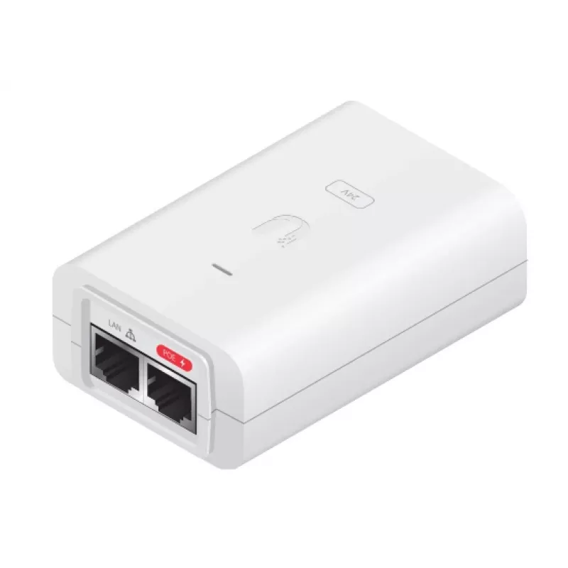 UBIQUITI NETWORKS PoE injektorius 24vdc 30w baltas
