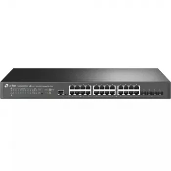 TP-Link Omada 24 prievadų 2.5GBASE-T ir 4 prievadų 10GE SFP+ L2+ valdomas komutatorius su 16 PoE+ ir 8 PoE++ prievadais