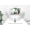 DIGITUS 4K All-in-One Video Bar - vaizdo konferencijų sistema (4x mic/1x garsiakalbis, 1x stalo mikrofonas)