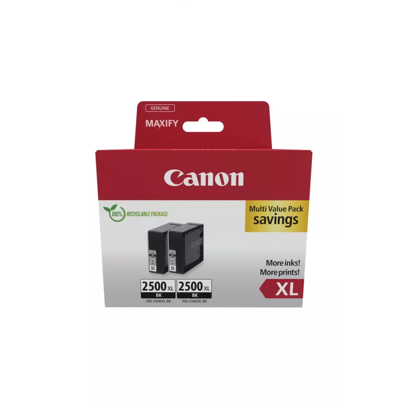 Canon rašalo kasetė 9254B011 PGI-2500XL Dviguba pakuotė Juoda