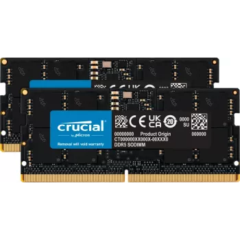 MICRON / CRUCIAL atmintis 2x 16 GB DDR5-4800 SODIMM