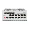 DIGITUS Gigabit Ethernet tinklo PoE komutatorius - 8 pramoniniai prievadai, L2 valdomas, 4 SFP aukštutinio ryšio prievadai