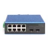 Nevaldomas komutatorius DIGITUS DN-651147 8+2 prievadų Fast Ethernet PoE 1 Gbit/s