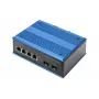 DIGITUS pramoninis 4+2 prievadų gigabitinio eterneto PoE komutatorius 4 prievadai GE PoE RJ45 2 GE SFP prievadai