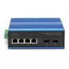 DIGITUS pramoninis 4+2 prievadų gigabitinio eterneto PoE komutatorius 4 prievadai GE PoE RJ45 2 GE SFP prievadai