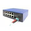 DIGITUS Industrial 8+2 prievadų L2 valdomas gigabitinis eterneto komutatorius 8x GE RJ45 + 2 SFP prievadai