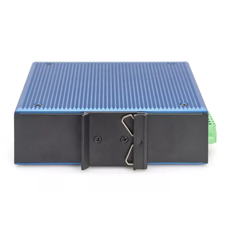 DIGITUS Industrial 8+2-Port Gigabit L2 managed Ethernet POE Switch 8xGE RJ45 + 2 SFP Port IEEE802.3at (30W)
