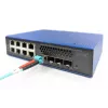 DIGITUS Industrial 8+4 SFP + prievadų L3 valdomas Gigabit Ethernet komutatorius 8xGE RJ45 + 4 SFP+ prievadai