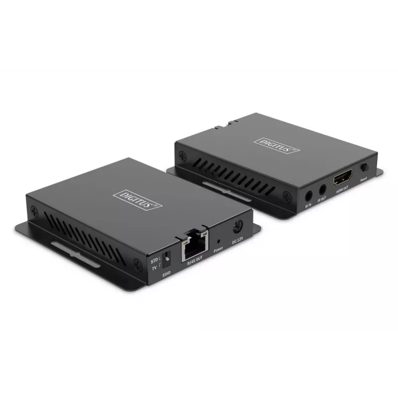 AV siųstuvas ir imtuvas Digitus HDMI ilgintuvo rinkinys 4K/120Hz 40 m