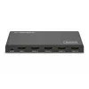 DIGITUS 1x4 HDMI skirstytuvas. 4K/60Hz HDCP 2.3. EDID valdymas